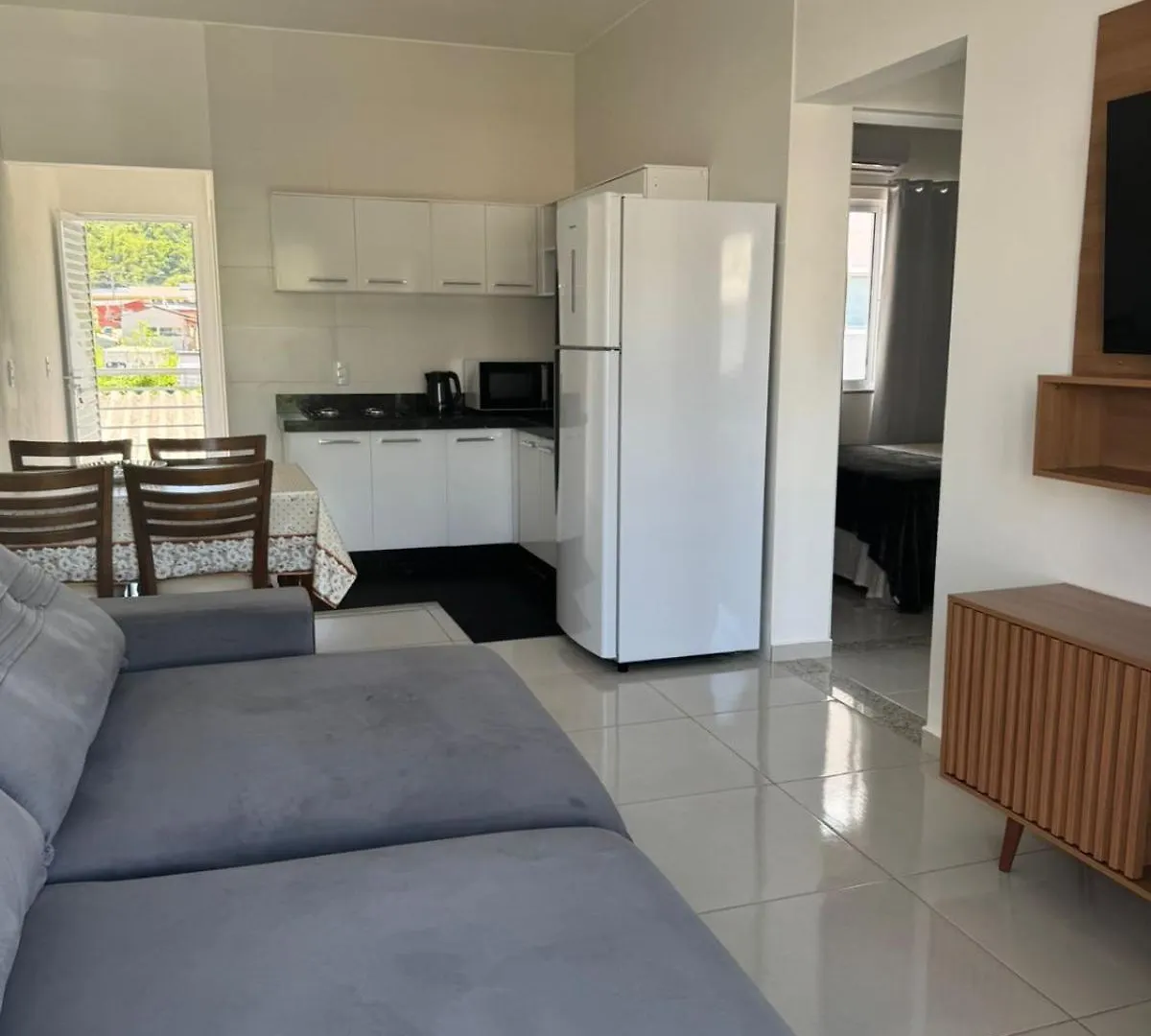 Casa Na Praia De Zimbros 봄비나스 펜션